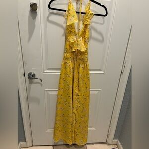 Adeirlina yellow flower dress